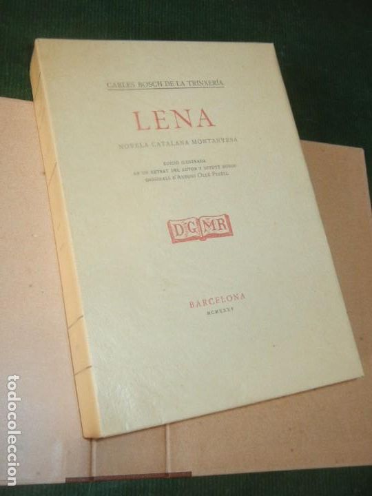 Libros antiguos: CARLES BOSCH DE LA TRINXERIA - LENA - Foto 1