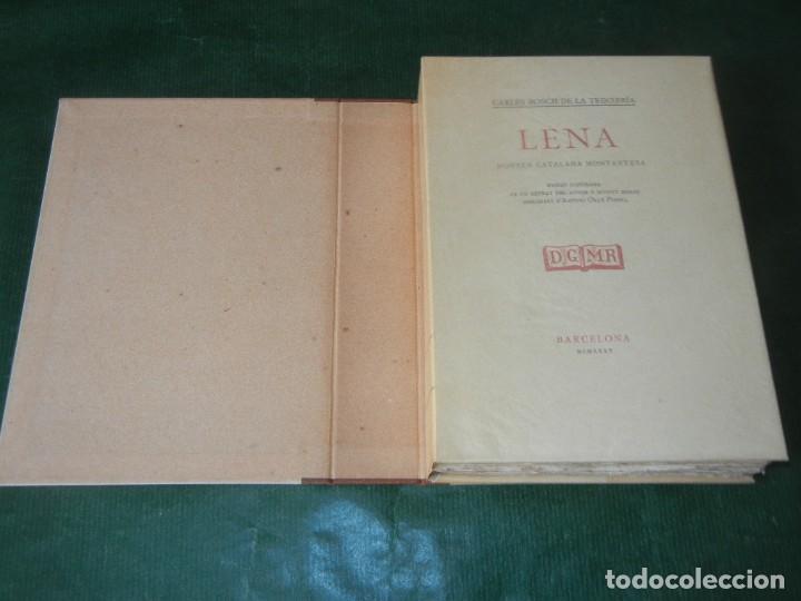Libros antiguos: CARLES BOSCH DE LA TRINXERIA - LENA - Foto 4