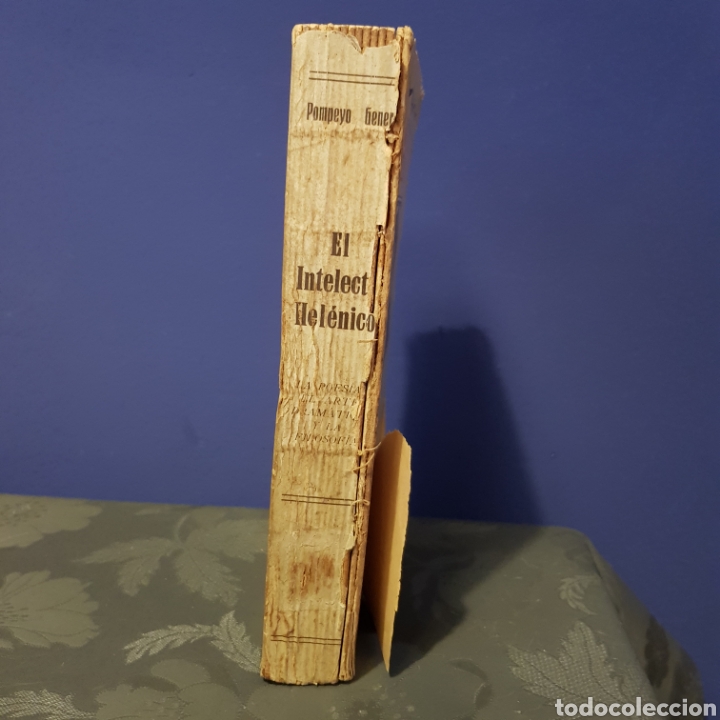 Libros antiguos: El intelecto Hel&eacute;nico. Pompeyo Ferrer. 1920. - Foto 2
