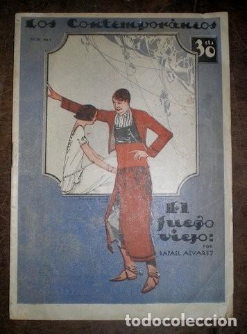 Libros antiguos: ALVAREZ, Rafael: EL FUEGO VIEJO. Los Contempor&aacute;neos n&ordm; 811