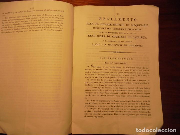 Libros antiguos: RELOJER&Iacute;A. BARCELONA. 1826 - Foto 2
