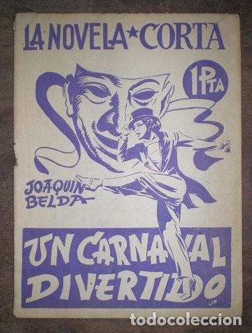 Libros antiguos: BELDA, Joaqu&iacute;n: UN CARNAVAL DIVERTIDO. - Foto 1