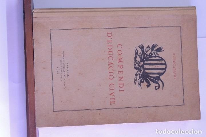 Libros antiguos: COMPENDI DEDUCACI&Oacute; CIVIL .- R. RUCABADO - Foto 2