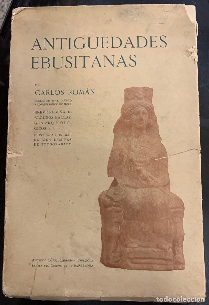Libros antiguos: Antig&uuml;edades Ebusitanas - Foto 1