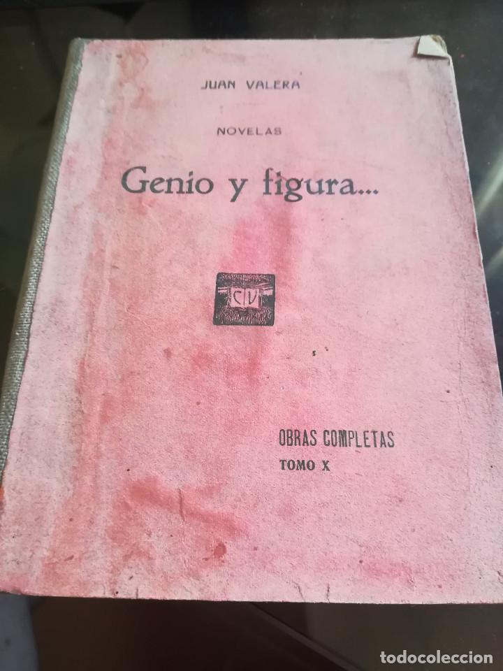 Libros antiguos: GENIO Y FIGURA JUAN VARELA 1913 - Foto 1