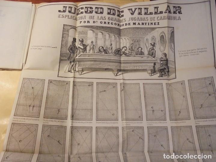 Libros antiguos: JUEGO DEL BILLAR. 1864 - Foto 4