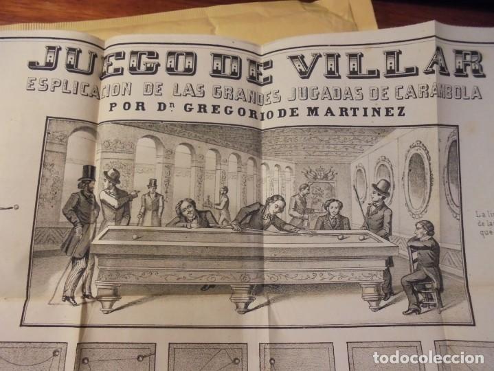 Libros antiguos: JUEGO DEL BILLAR. 1864 - Foto 5