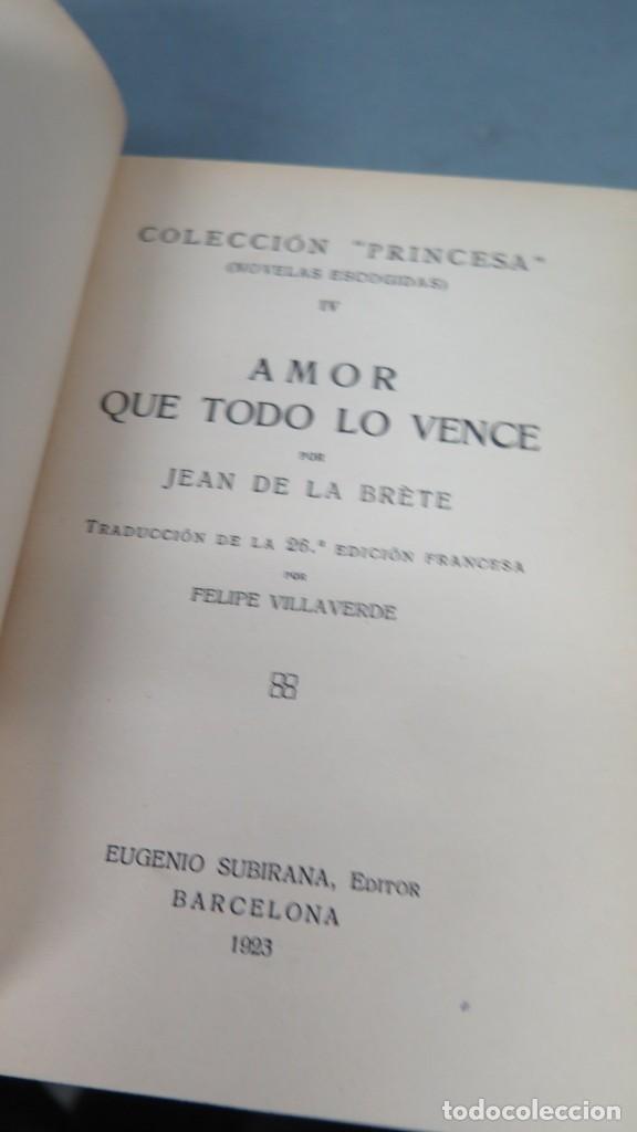 Libros antiguos: 1923.- AMOR QUE TODO LO VENDE. DE LA BRETE - Foto 2