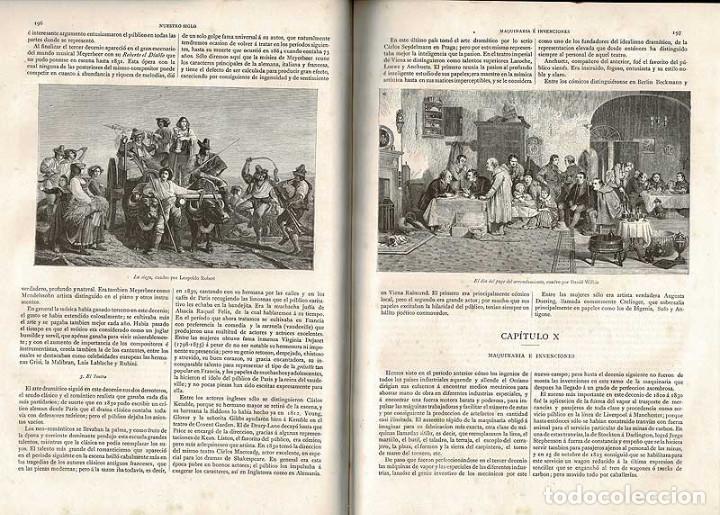 Libros antiguos: Nuestro Siglo - Otto von Leixner - Foto 3