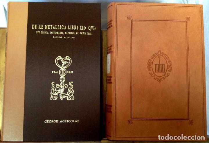 Livres anciens: FACS&Iacute;MIL &rdquo;De Re Metallica Libri XII QVI&rdquo;. Georgii Agricolae.