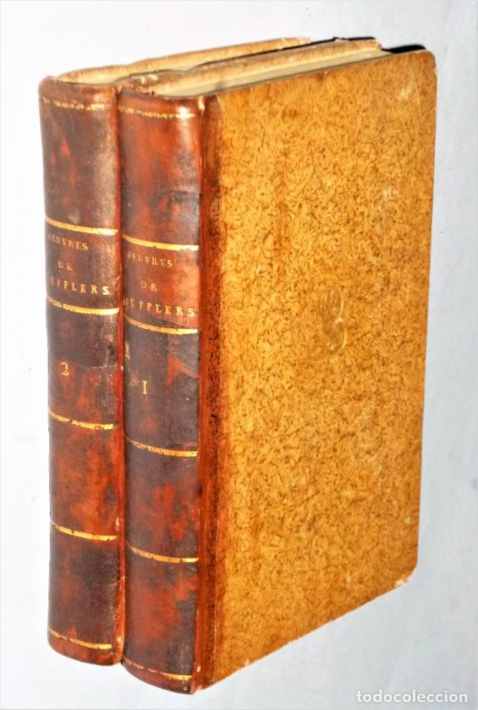 Libros antiguos: OEUVRES DE STANISLAS DE BOUFFLERS. 2 TOMOS - Foto 1