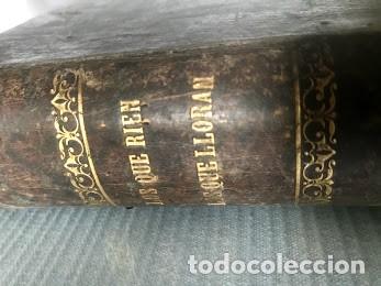Libros antiguos: Los que rien y los que lloran 1873 - Foto 2
