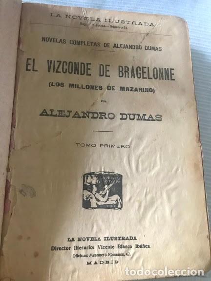 Libros antiguos: Novelas completas de Alejandro Dumas - Foto 1