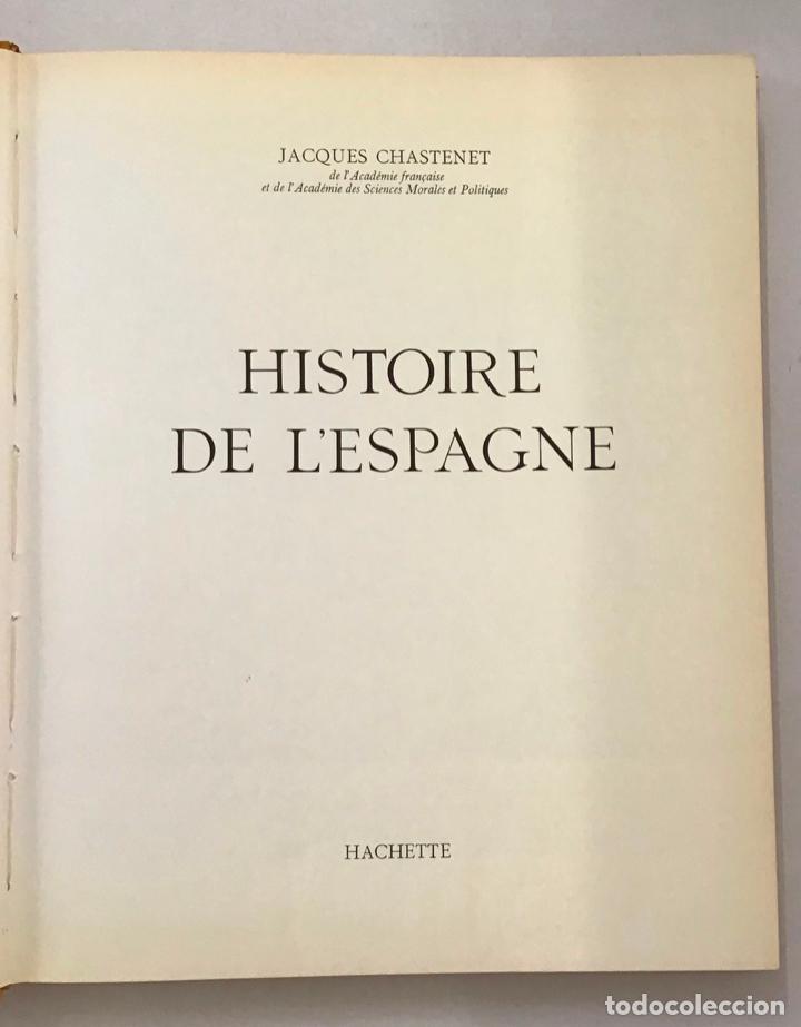 Libros antiguos: HISTOIRE DE LESPAGNE. - Foto 2