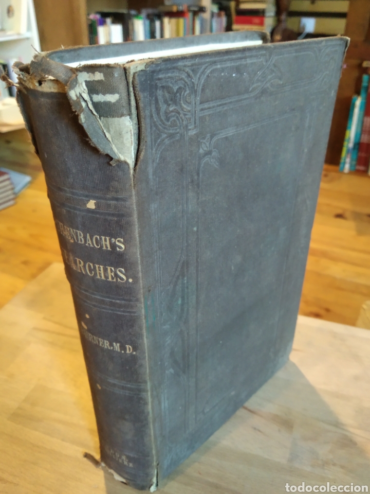 Livres anciens: Physico physiological researches on the Dynamics OF... Von Reichenbach. 1851 #4920