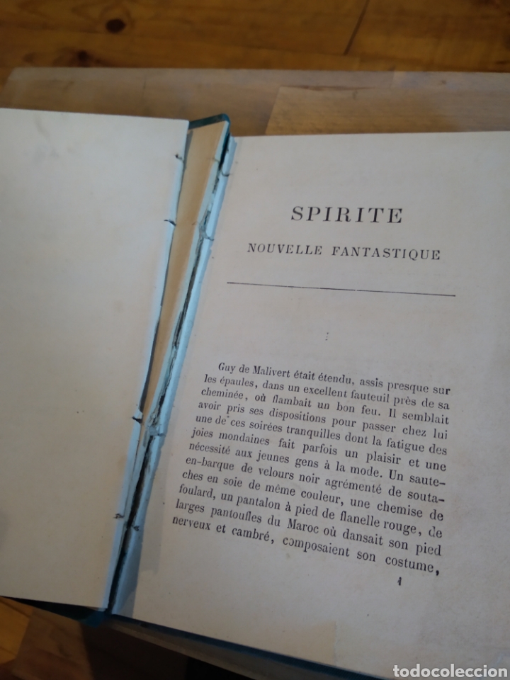 Libros antiguos: SPIRITE. THEOPHILE GAUTIER. 1886 #4927 - Foto 6