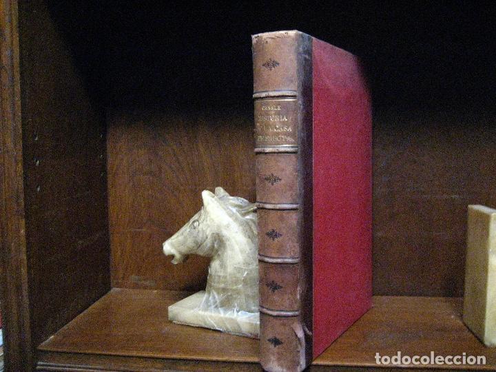 Livros antigos: 1872 Historia del origen it&aacute;lico y de la casa de Saboya, Jos&eacute; Miguel Canale, Madrid. 2 tomos en uno