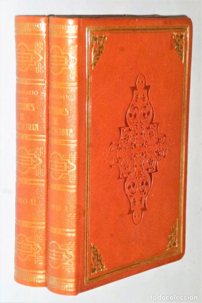 Libros antiguos: LECCIONES DE AGRICULTURA. 2 TOMOS - Foto 1