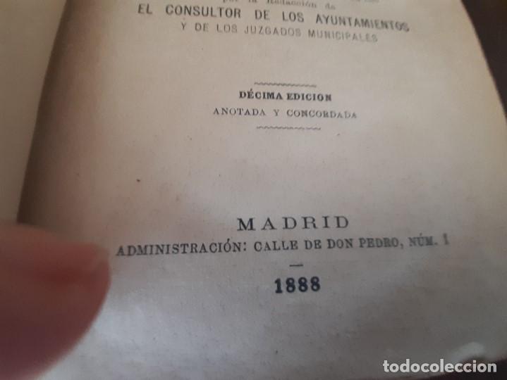 Libros antiguos: ANTIGUO LIBRO -MANUAL DE APREMIOS - PGR - DECIMA EDICION - 1.888 - Foto 5