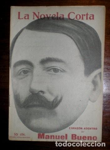 Libros antiguos: BUENO, Manuel: CORAZON ADENTRO. - Foto 1