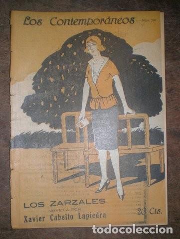 Libros antiguos: CABELLO LAPIEDRA, Xavier: LOS ZARZALES. 1922 - Foto 1