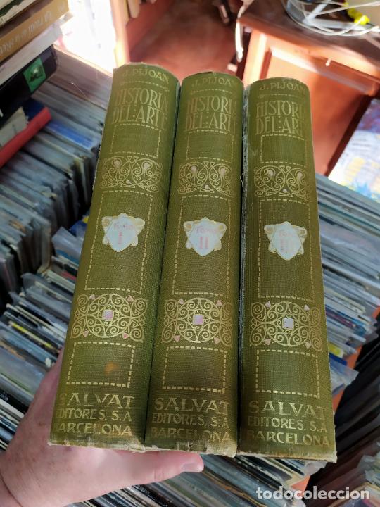 Libri antichi: Historia del arte jpijoan 3 tomos