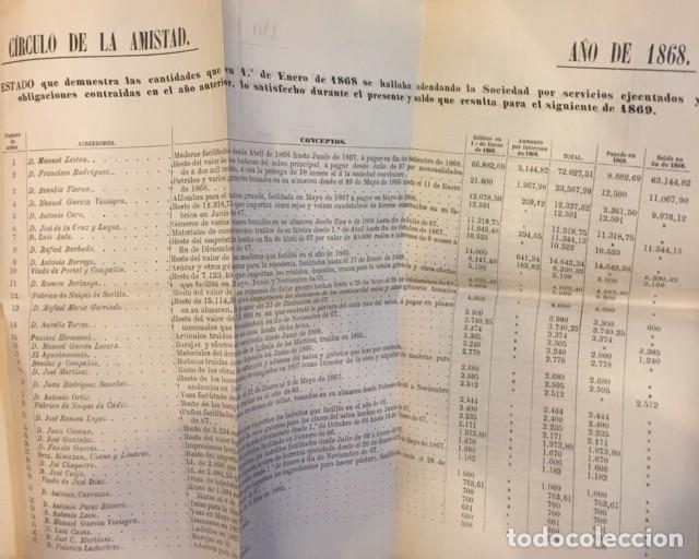 Libros antiguos: MEMORIA CIRCULO DE LA AMISTAD, CORDOBA 1869 - Foto 2