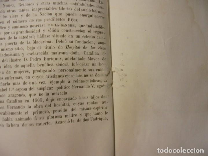 Libros antiguos: GLORIAS DE SEVILLA. ALVAREZ MIRANDA. 1849 - Foto 9