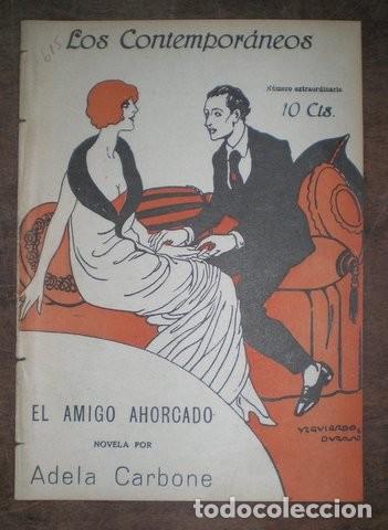 Libros antiguos: CARBONE, ADELA: EL AMIGO AHORCADO. 1920 - Foto 1