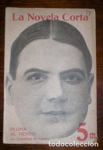 Libros antiguos: CASTRO, Crist&oacute;bal de: PLUMA AL VIENTO - Foto 1