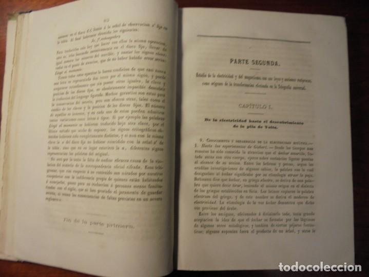 Libros antiguos: TELEGRAF&Iacute;A Y POSTA. 2 PARTES EN 1 TOMO. 1870 - Foto 4