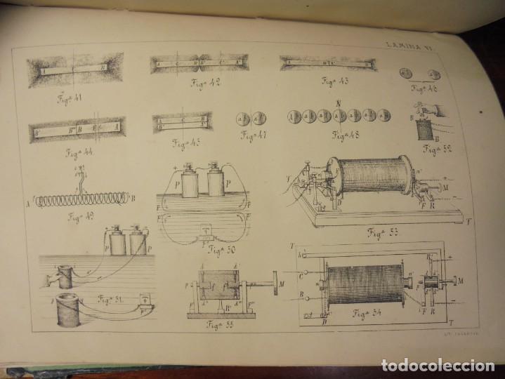 Libros antiguos: TELEGRAF&Iacute;A Y POSTA. 2 PARTES EN 1 TOMO. 1870 - Foto 8