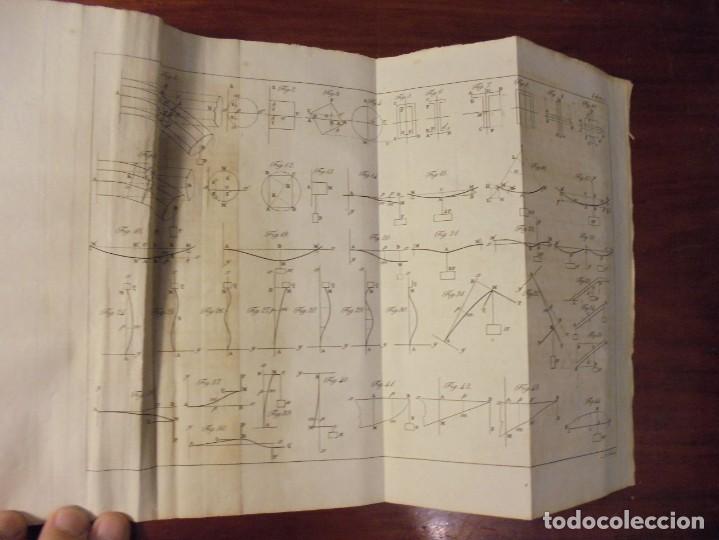 Libros antiguos: MEC&Aacute;NICA DE LAS CONSTRUCCIONES. PI&Eacute;LAGO. 1837 - Foto 8