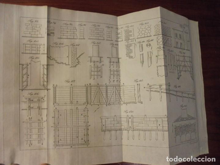 Libros antiguos: MEC&Aacute;NICA DE LAS CONSTRUCCIONES. PI&Eacute;LAGO. 1837 - Foto 10