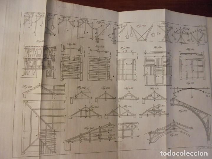 Libros antiguos: MEC&Aacute;NICA DE LAS CONSTRUCCIONES. PI&Eacute;LAGO. 1837 - Foto 11