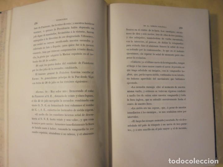 Libros antiguos: COMBATE DE TRAFALGAR. MARLIANI. 1850 - Foto 5