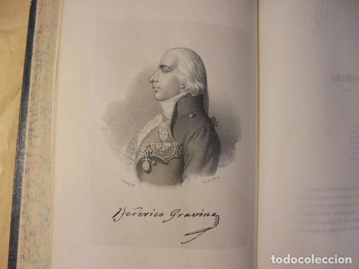Libros antiguos: COMBATE DE TRAFALGAR. MARLIANI. 1850 - Foto 9
