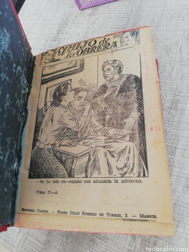 Libros antiguos: El hijo de la obrera( tom&oacute; 3) editorial castro - Foto 4