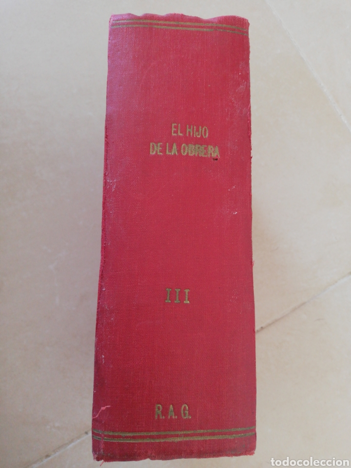 Libros antiguos: El hijo de la obrera( tom&oacute; 3) editorial castro - Foto 1