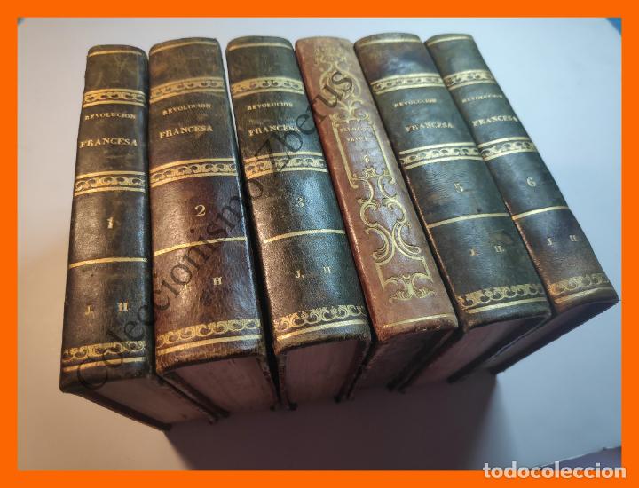 Libros antiguos: Revolucion Francesa - M.A. Thiers (6 Tomos) - Foto 2