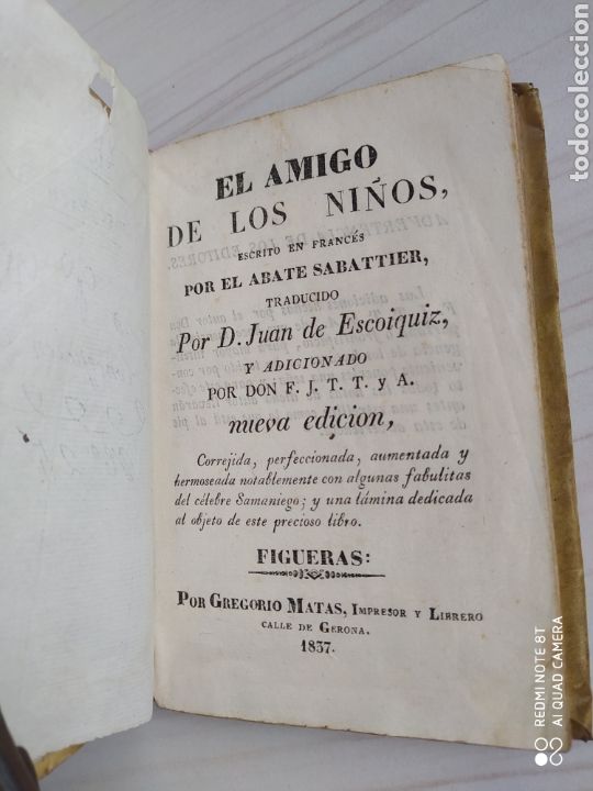 Libros antiguos: EL AMIGO DE LOS NI&Ntilde;OS - SABBATIER - Foto 1