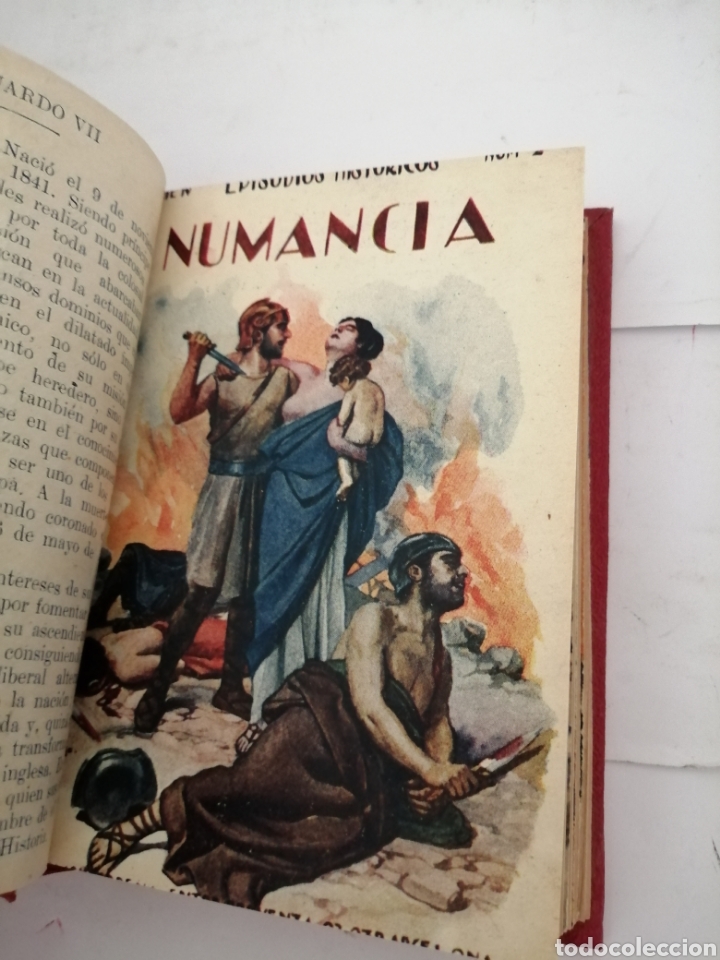 Libros antiguos: EPISODIOS HIST&Oacute;RICOS. Serie IV y I: 20 TOMITOS - Foto 4