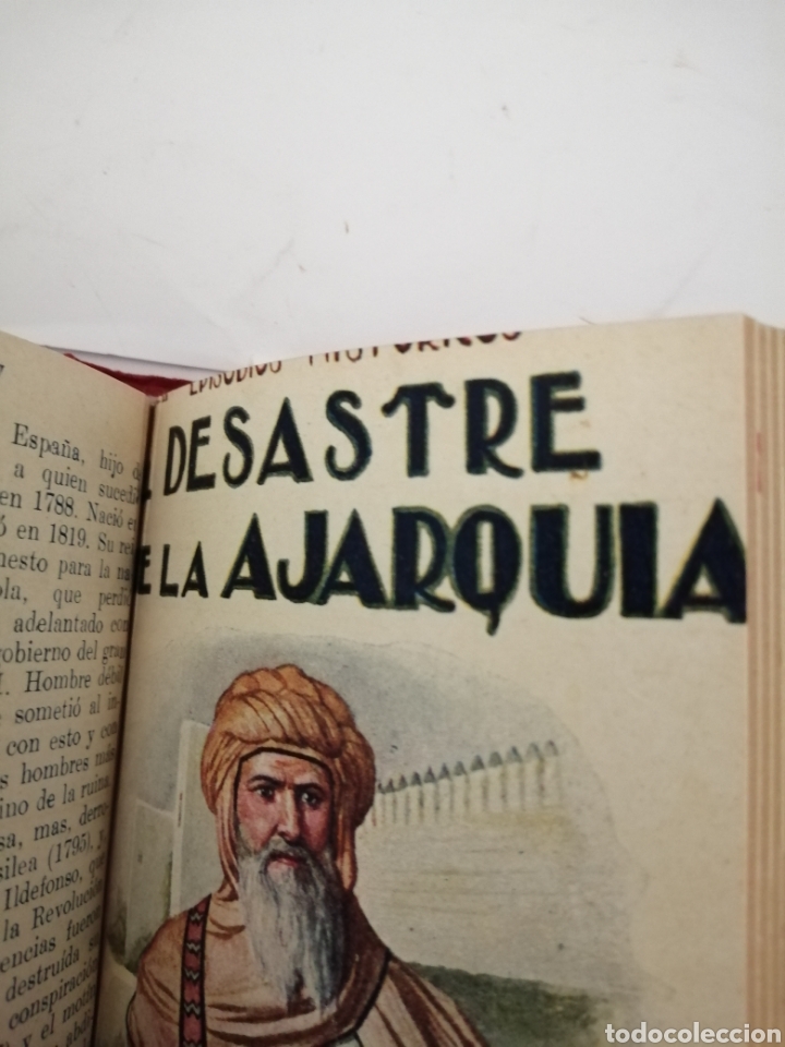 Libros antiguos: EPISODIOS HIST&Oacute;RICOS. Serie IV y I: 20 TOMITOS - Foto 10