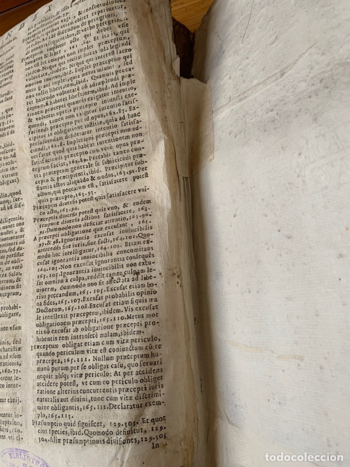 Libros antiguos: L- Rocafvull Praccis- Moraijs - Foto 14