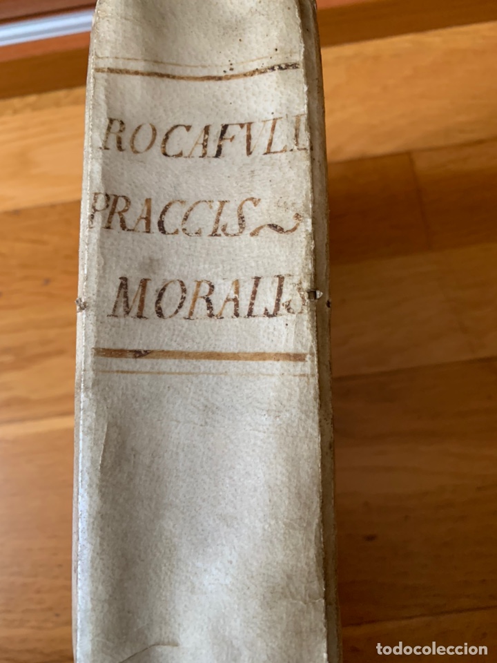 Libros antiguos: L- Rocafvull Praccis- Moraijs - Foto 1