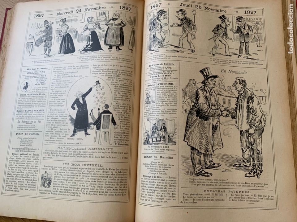 Libros antiguos: L- Almanach Vermot, 1887 - Foto 11