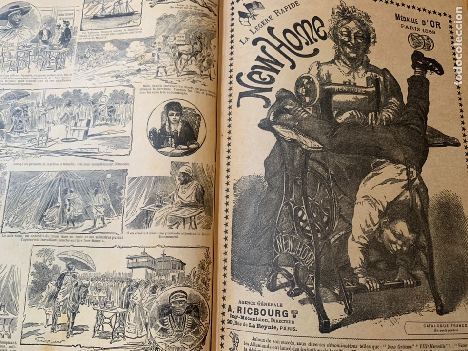 Libros antiguos: L- Almanach Vermot, 1887 - Foto 15