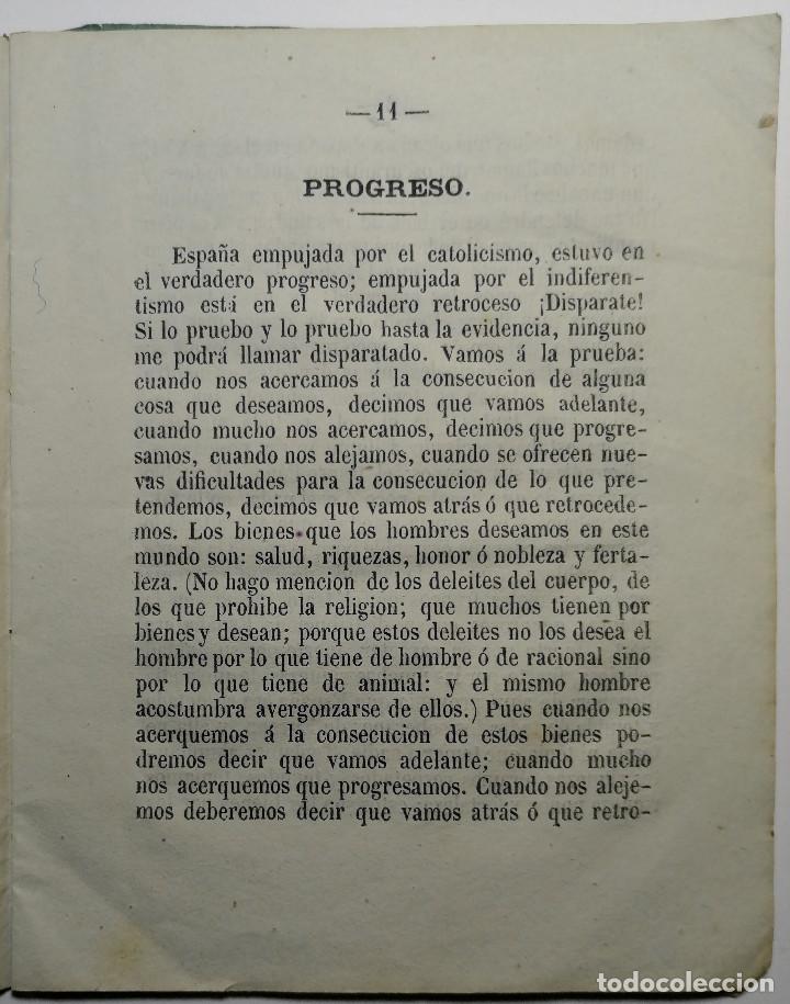 Libros antiguos: EXPLICACI&Oacute;N DE ALGUNAS PALABRAS DE MODA. MARIANO CODINA. 1872. - Foto 4