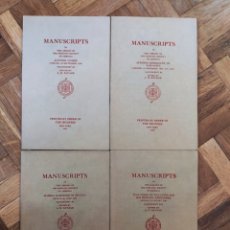 Libros antiguos: 7 MANUSCRIPTS IN THE LIBRARY OF THE HISPANIC SOCIETY OF AMERICA. 1927 - 1928
