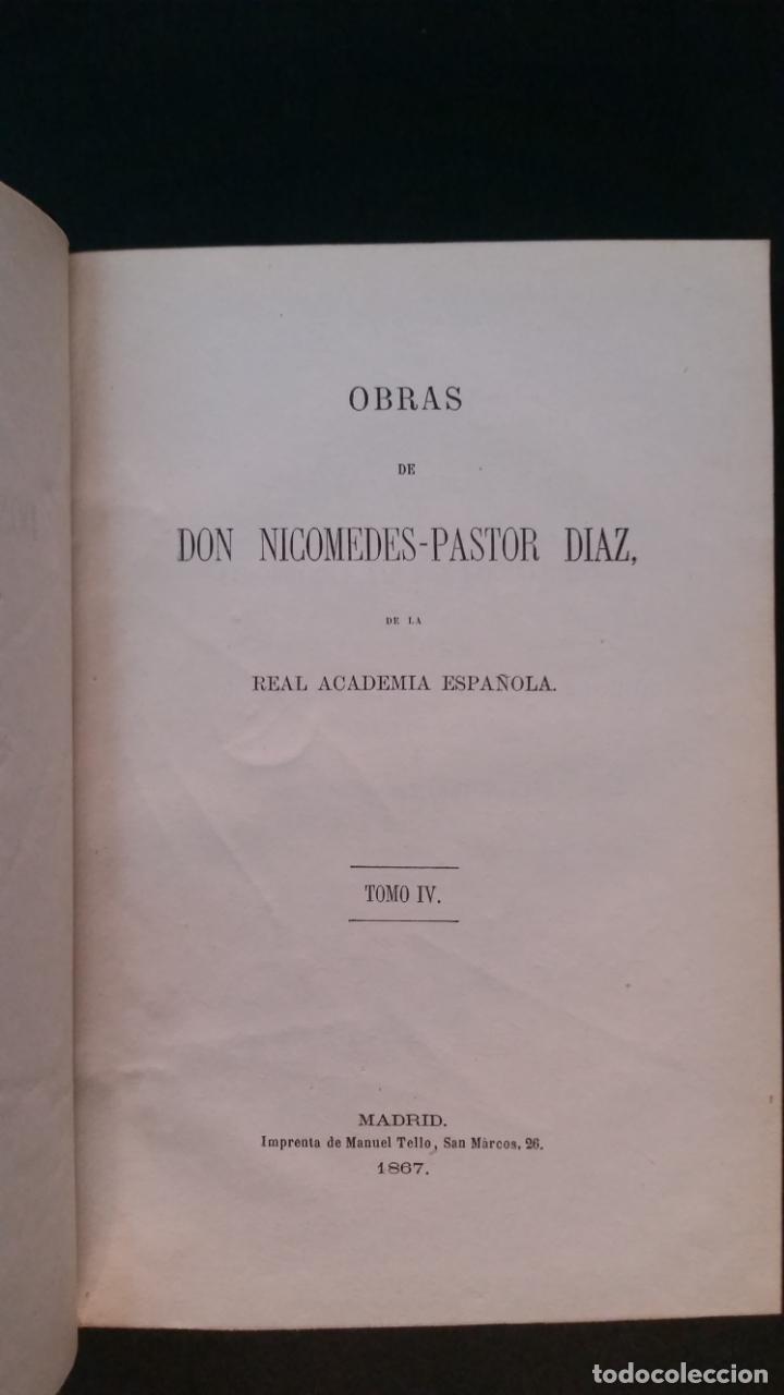 Obras de Don Nicomedes-Pastor Díaz, de la Real Academia española. Tomo III
